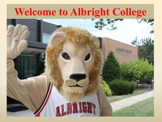 Welcome to Albright College
 
