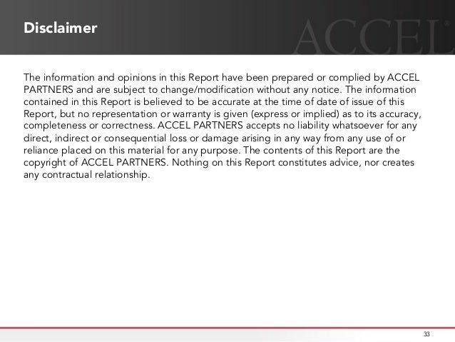Consulting report disclaimer picture