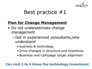 Accelarating Customer Relationships