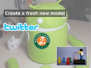 Create a fresh new model
 