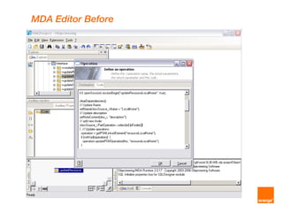MDA Editor Before
 