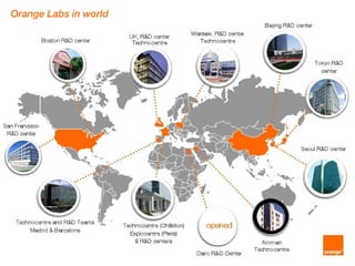 Orange Labs in world
 