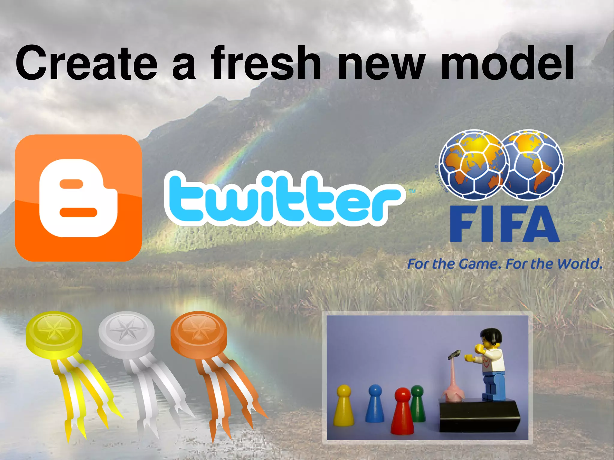 Create a fresh new model
 