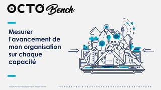 OCTO Part of Accenture Digital © 2019 - All rights reserved
Mesurer
l’avancement de
mon organisation
sur chaque
capacité
 
