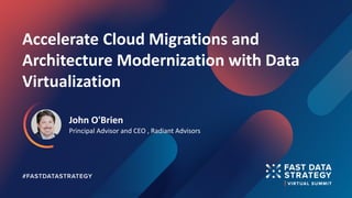 Accelerate Cloud Migrations and Architecture Modernization with Data ...