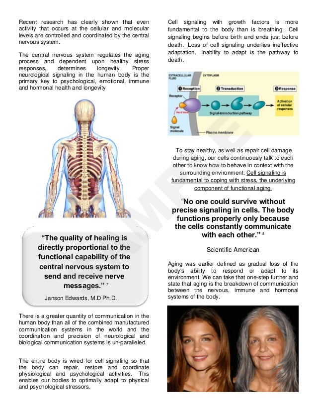 Subluxations and Accelerated Aging