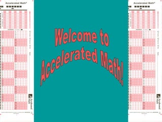 Welcome to  Accelerated Math! 