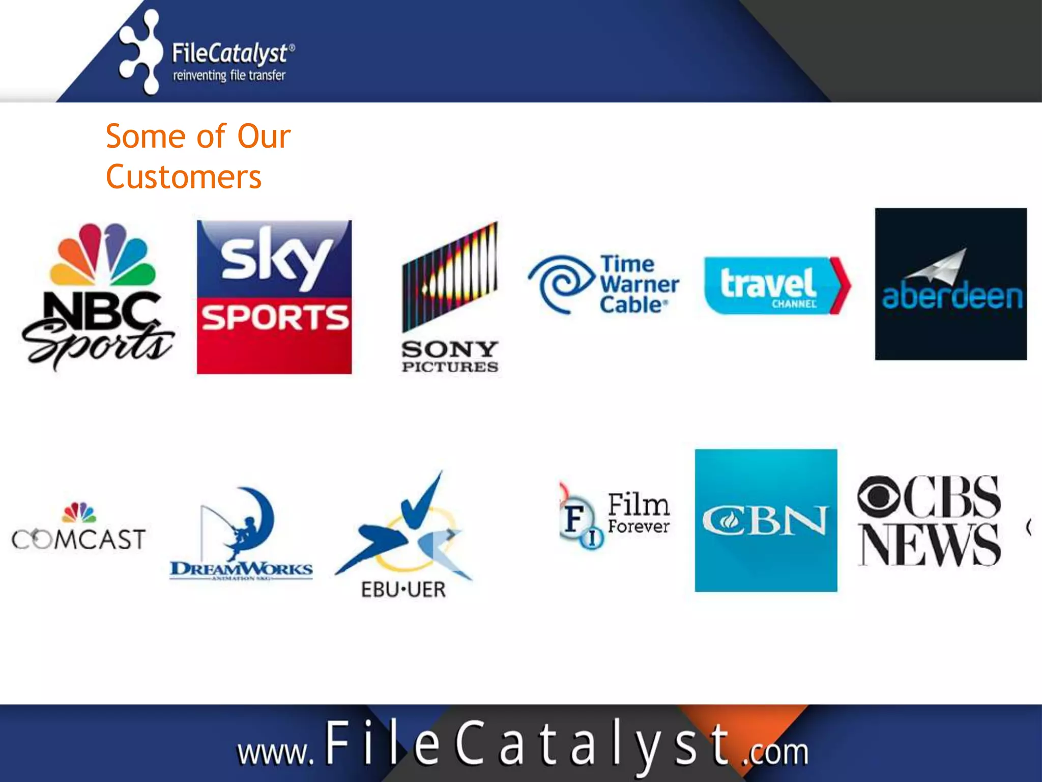 Some of Our
Customers
 