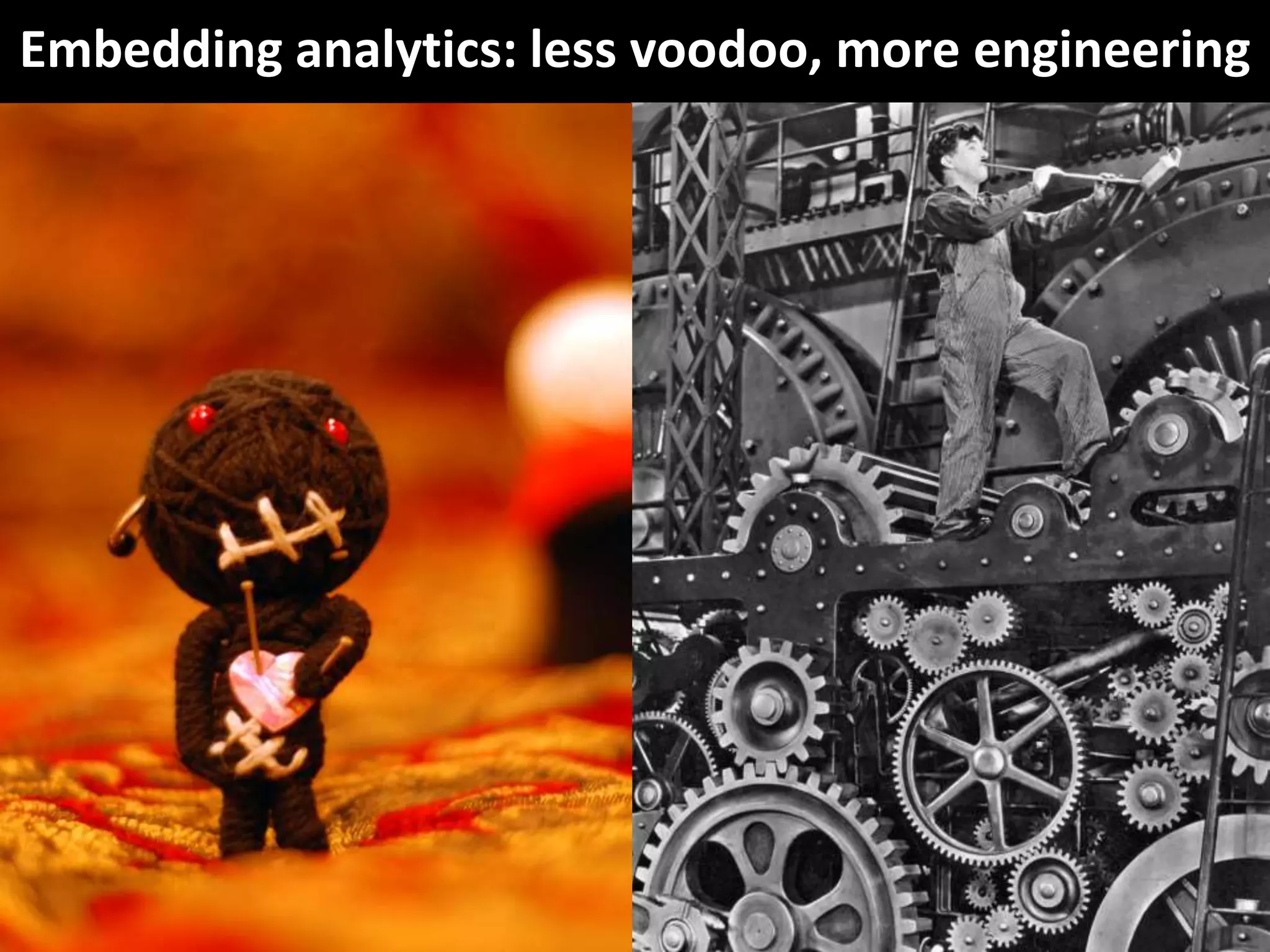 Copyright Third Nature, Inc.
Embedding analytics: less voodoo, more engineering
 