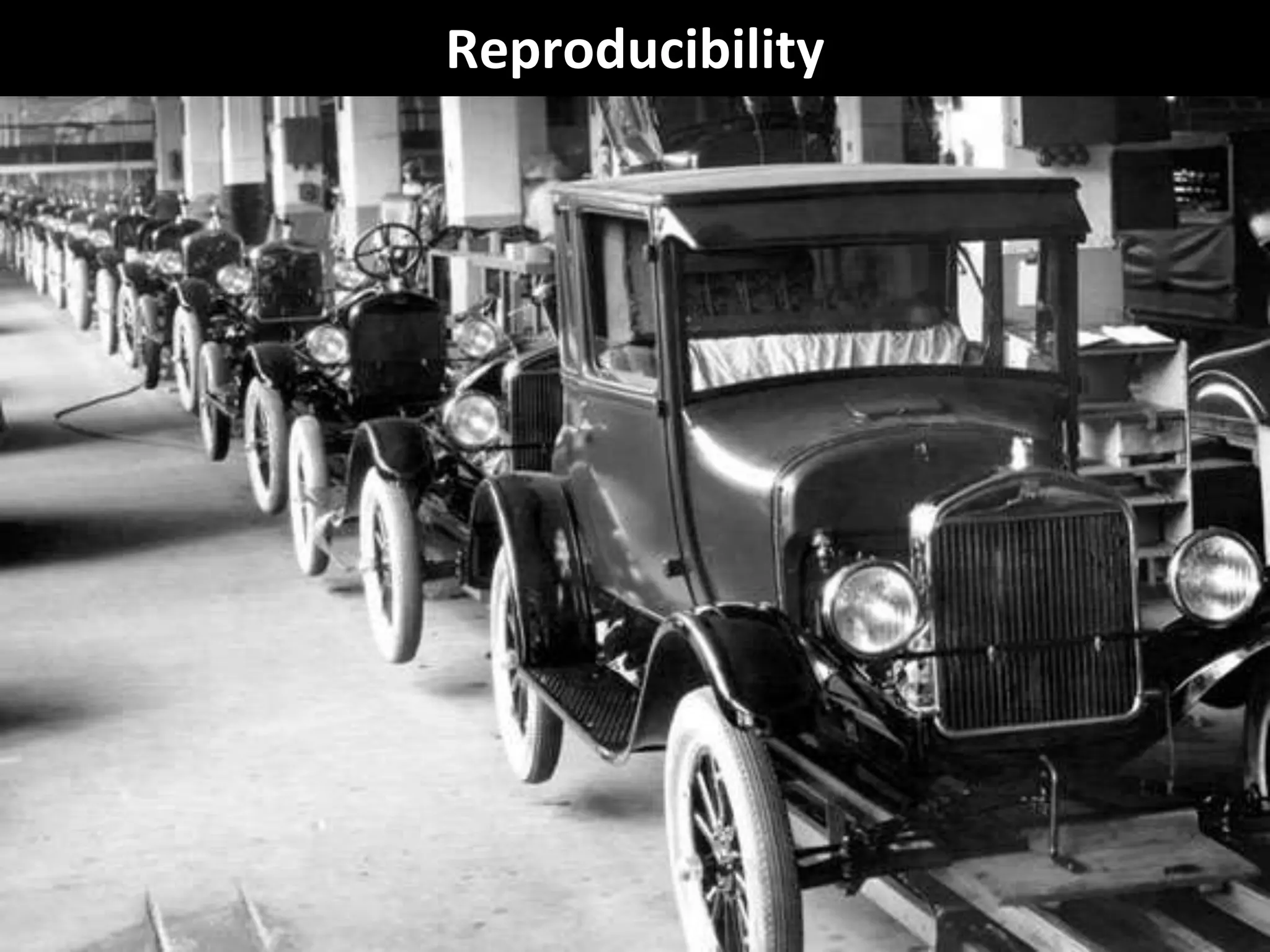 Copyright Third Nature, Inc.
Reproducibility
 