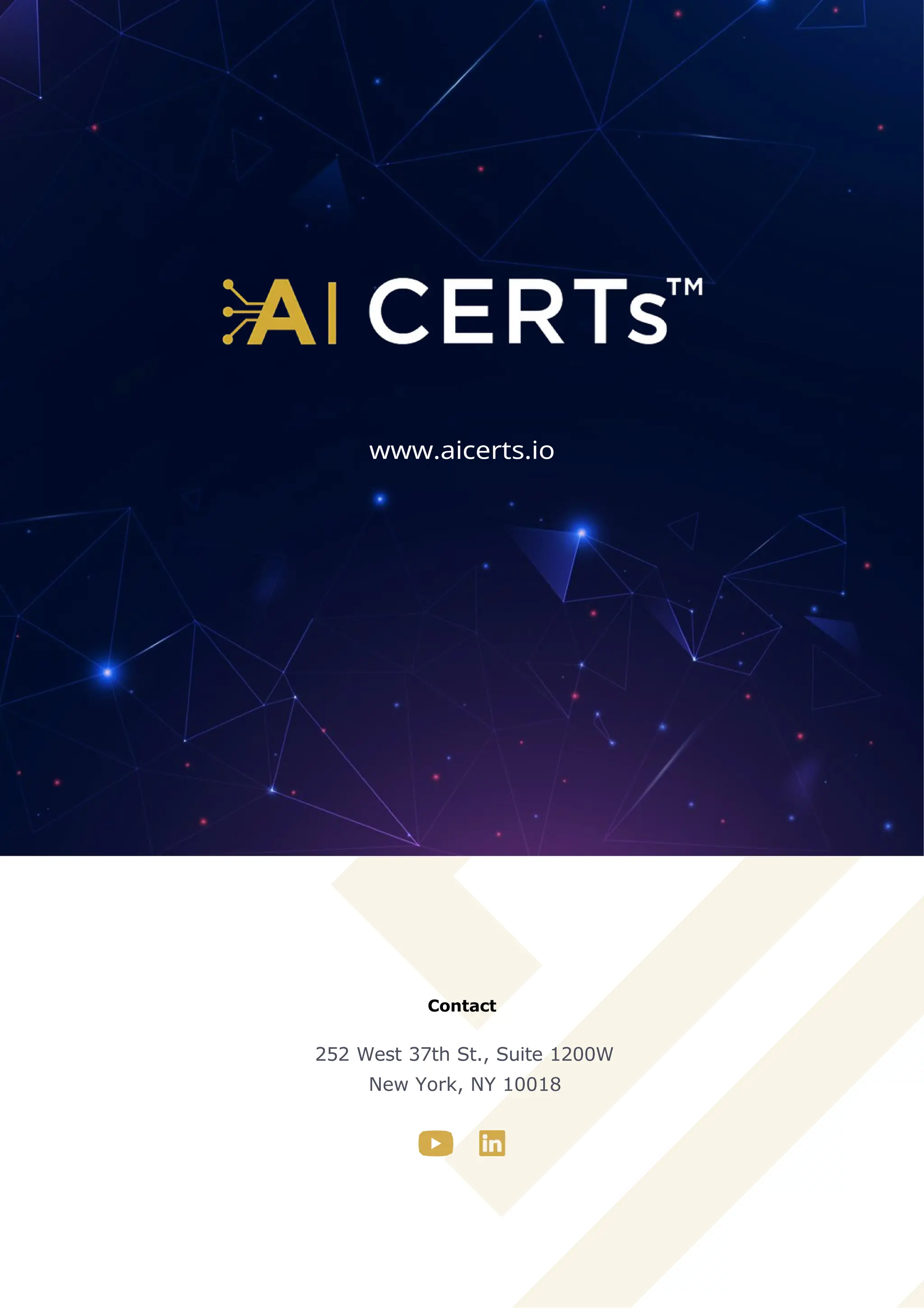 www.aicerts.io
Contact
252 West 37th St., Suite 1200W
New York, NY 10018
 