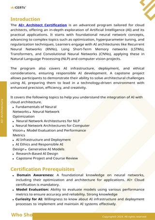 Accelerate Your Growth with AI Architecture Certification – Shop Now ...