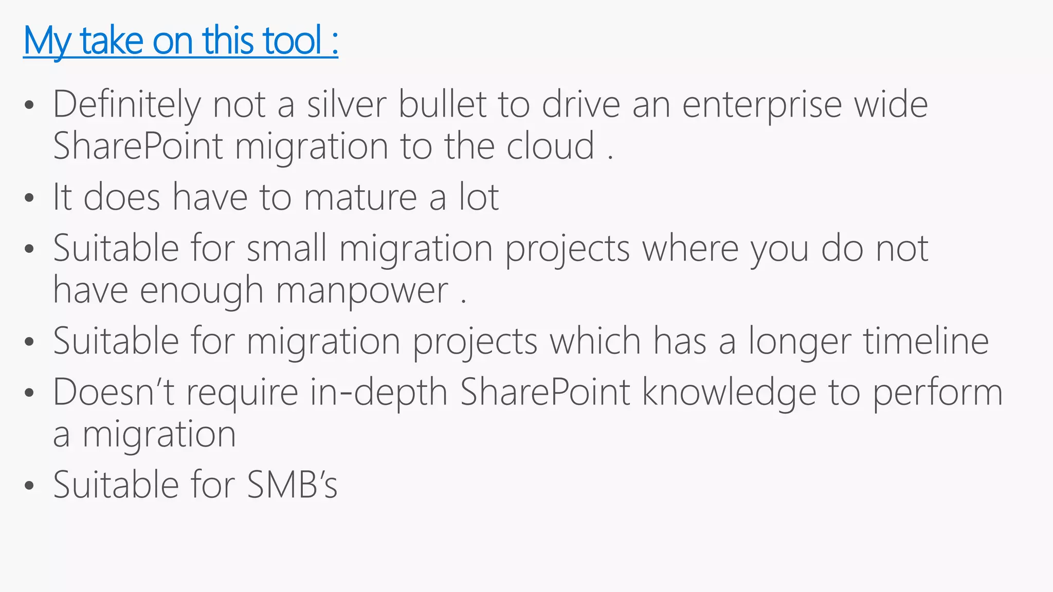 My take on this tool :
 