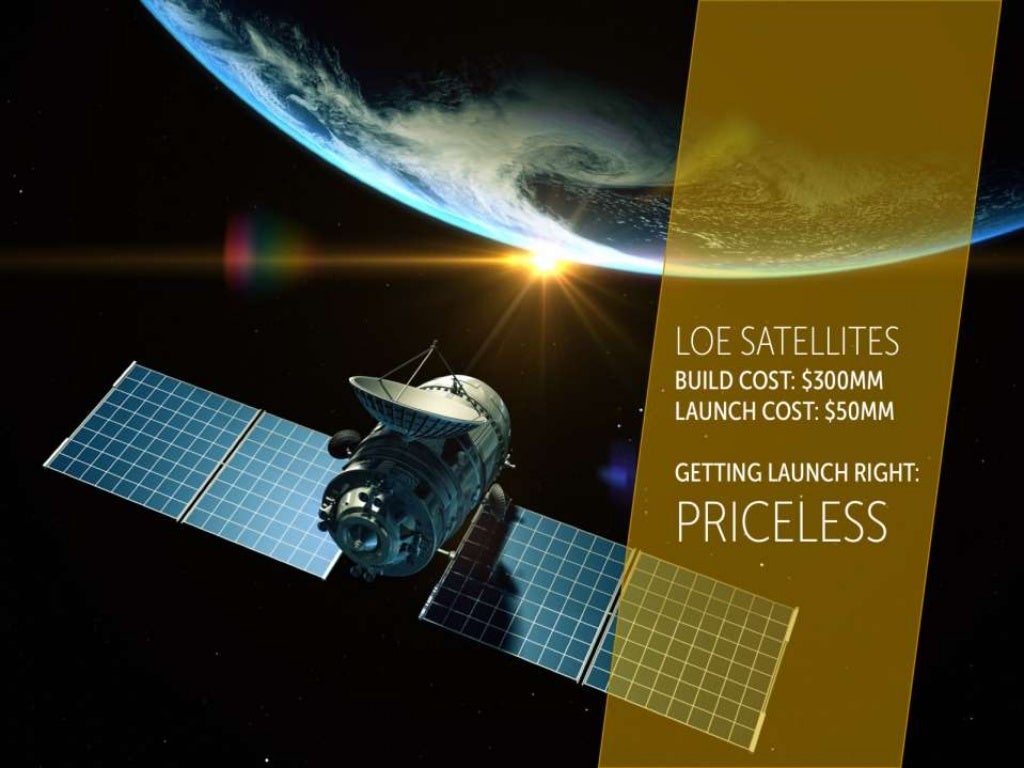 LOE SATELLITES BUILD COST 300MM