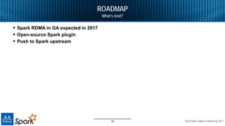Accelerating apache spark with rdma | PDF