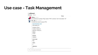 Use case - Task Management
 