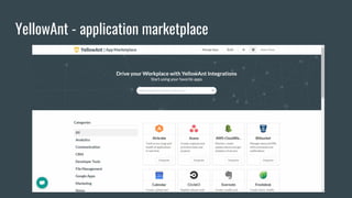 YellowAnt - application marketplace
 