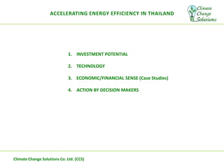 Accelerating Energy Efficiency in Thailand | PDF