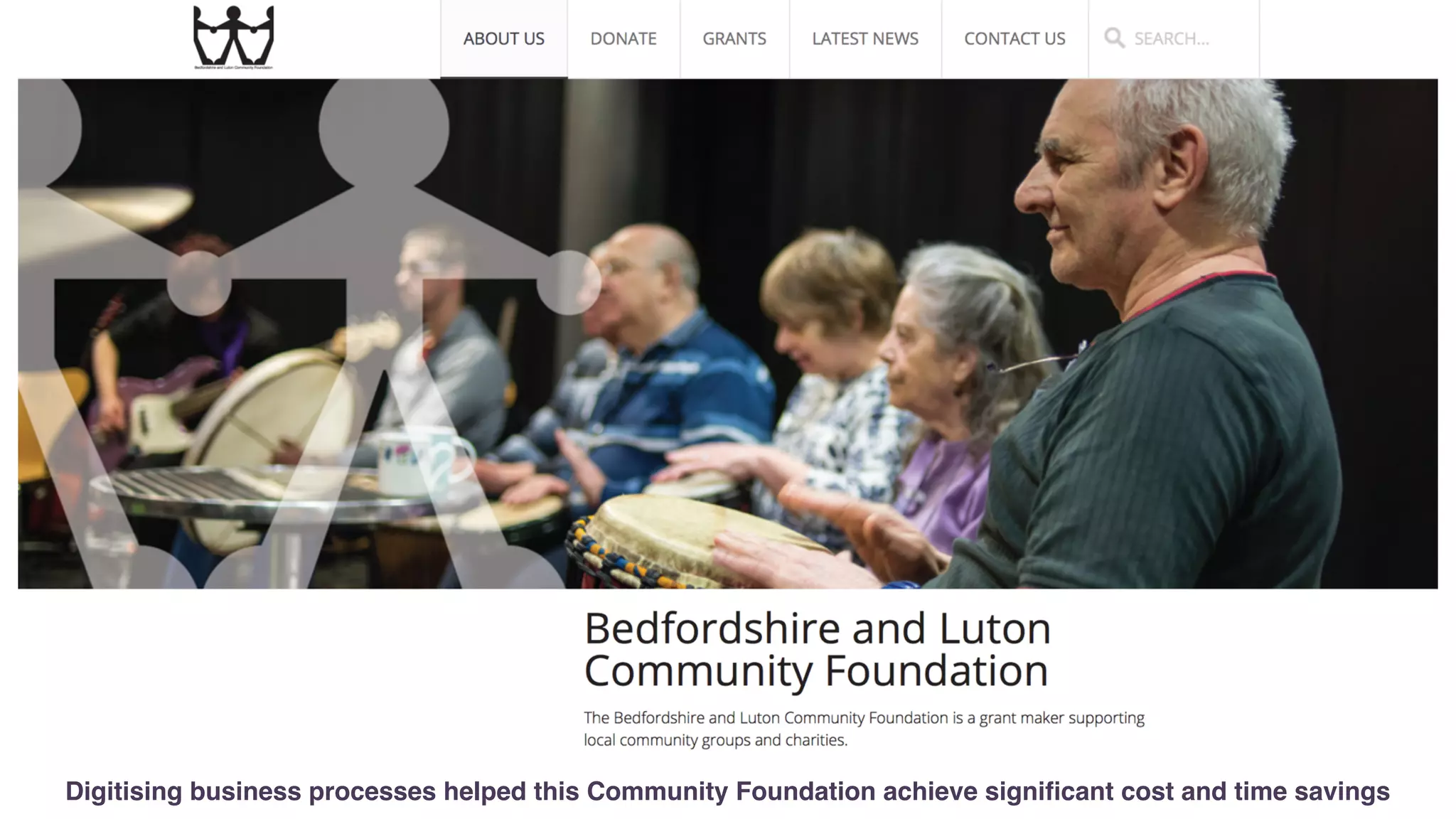 Get Started
Digitising business processes helped this Community Foundation achieve signiﬁcant cost and time savings
 