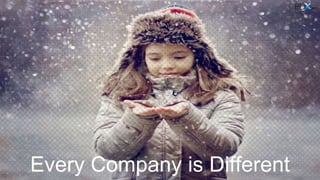 Every Company is Different
2017