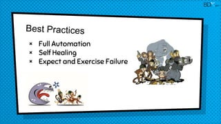 × Full Automation
× Self Healing
× Expect and Exercise Failure
2017