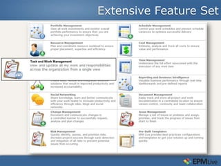 Extensive Feature Set



Task and Work Management
 