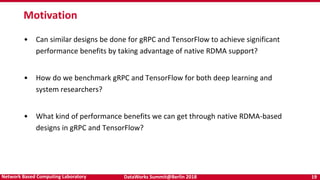 Accelerating TensorFlow with RDMA for high-performance deep learning | PPTX