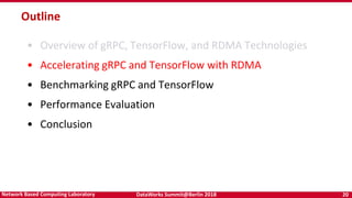 Accelerating TensorFlow with RDMA for high-performance deep learning | PPTX