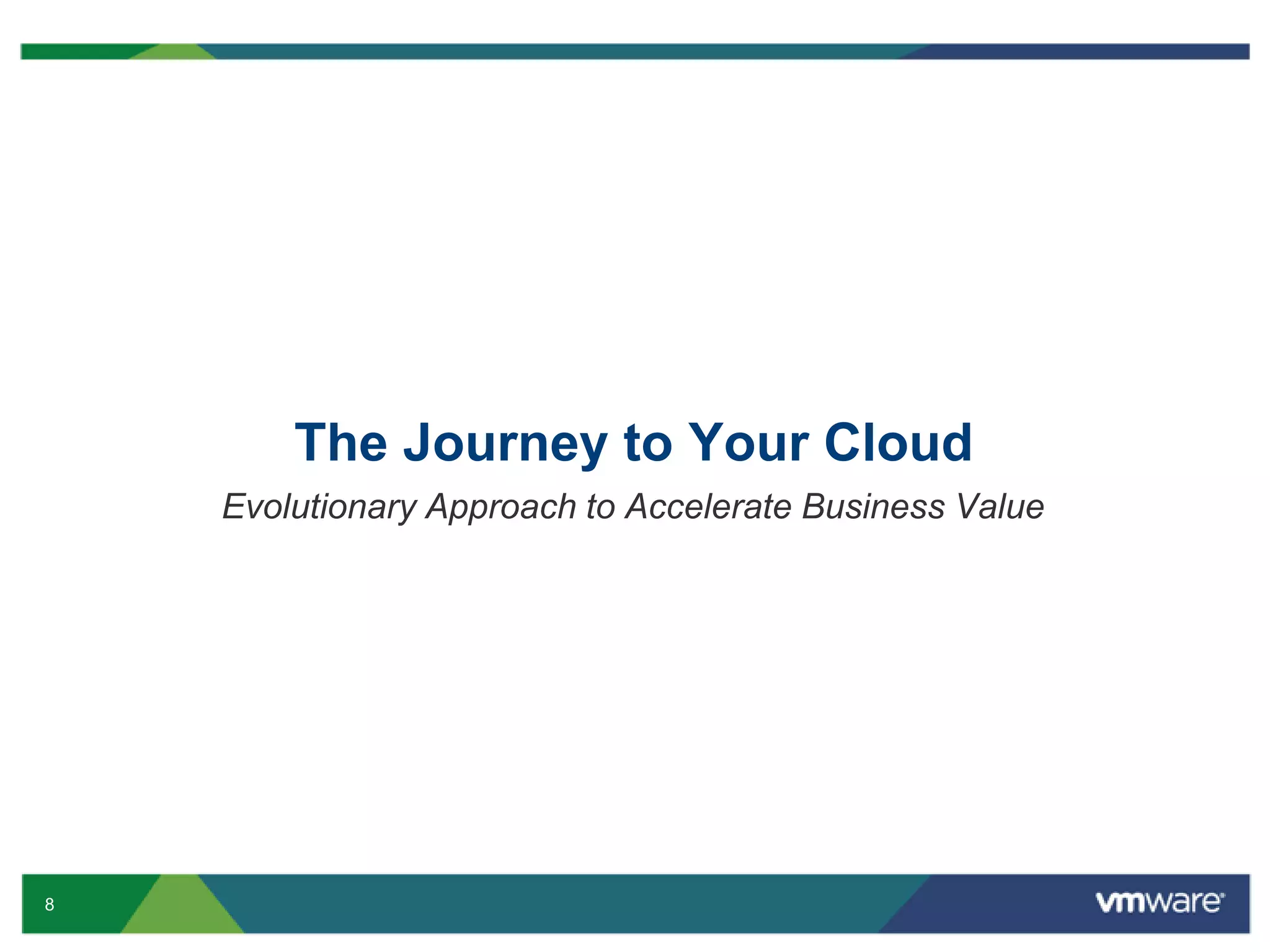 IT Mandate IT will always be pressured to …enable greater business agility,while becoming more efficient.