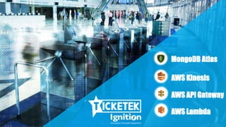 35
AWS Kinesis
AWS API Gateway
AWS Lambda
MongoDB Atlas
 