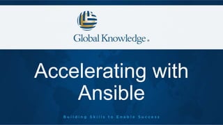 Accelerating with Ansible | PPTX