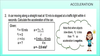 ACCELERATION
 