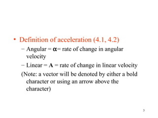 Acceleration analysis-review | PPT | Physics | Science