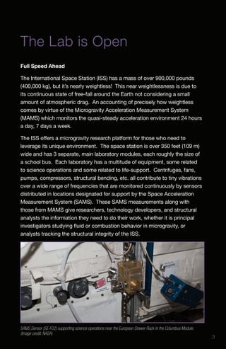 NASA A Researcher’s Guide to International Space Station : Acceleration ...