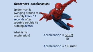 Acceleration 1 AQA. mechanics. physics. motion | PPTX