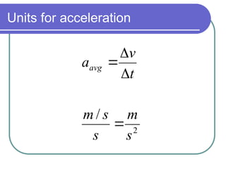 Uniformly Accelerated Motion (horizontally and Vertically) | PPT