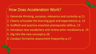 Singer Acceleration Model Acceleration model pd | PPTX
