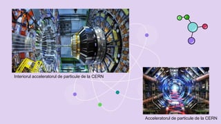 Interiorul acceleratorul de particule de la CERN
Acceleratorul de particule de la CERN
 