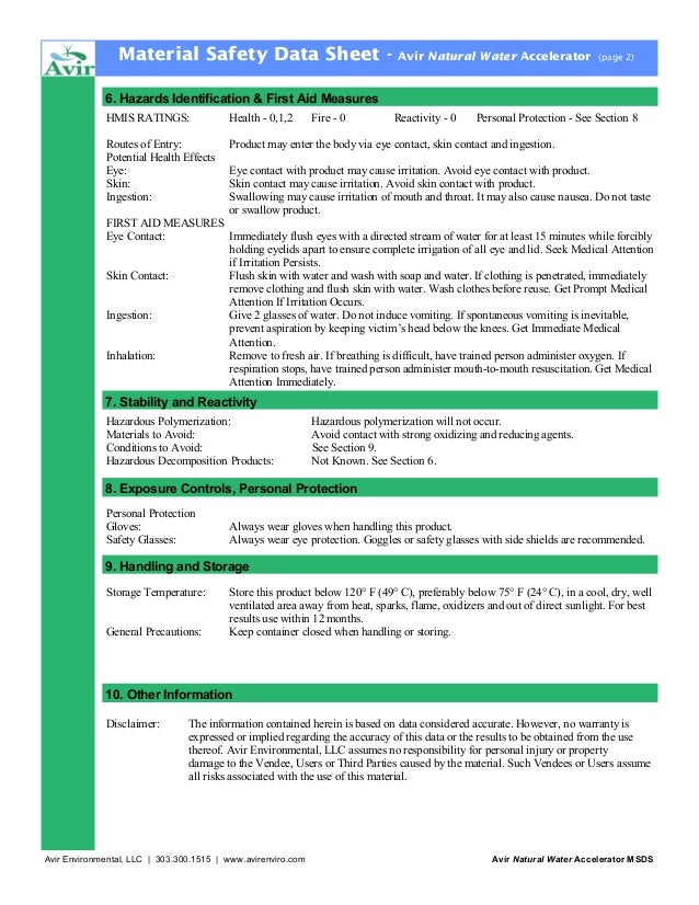 accelerator-msds