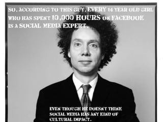 Nobody cares what your
Klout Score is..…………

 © 2011
 