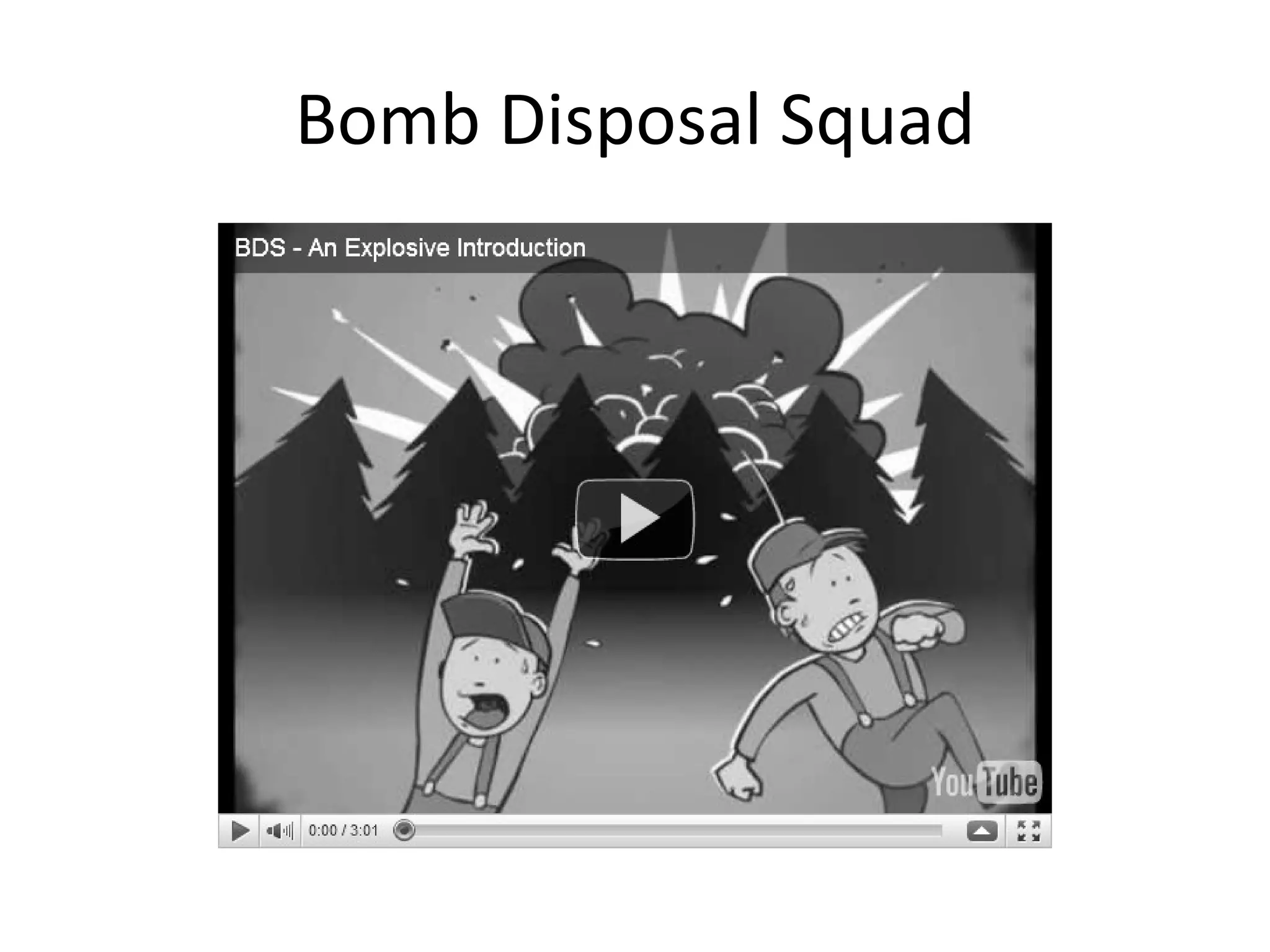 Bomb Disposal Squad 
