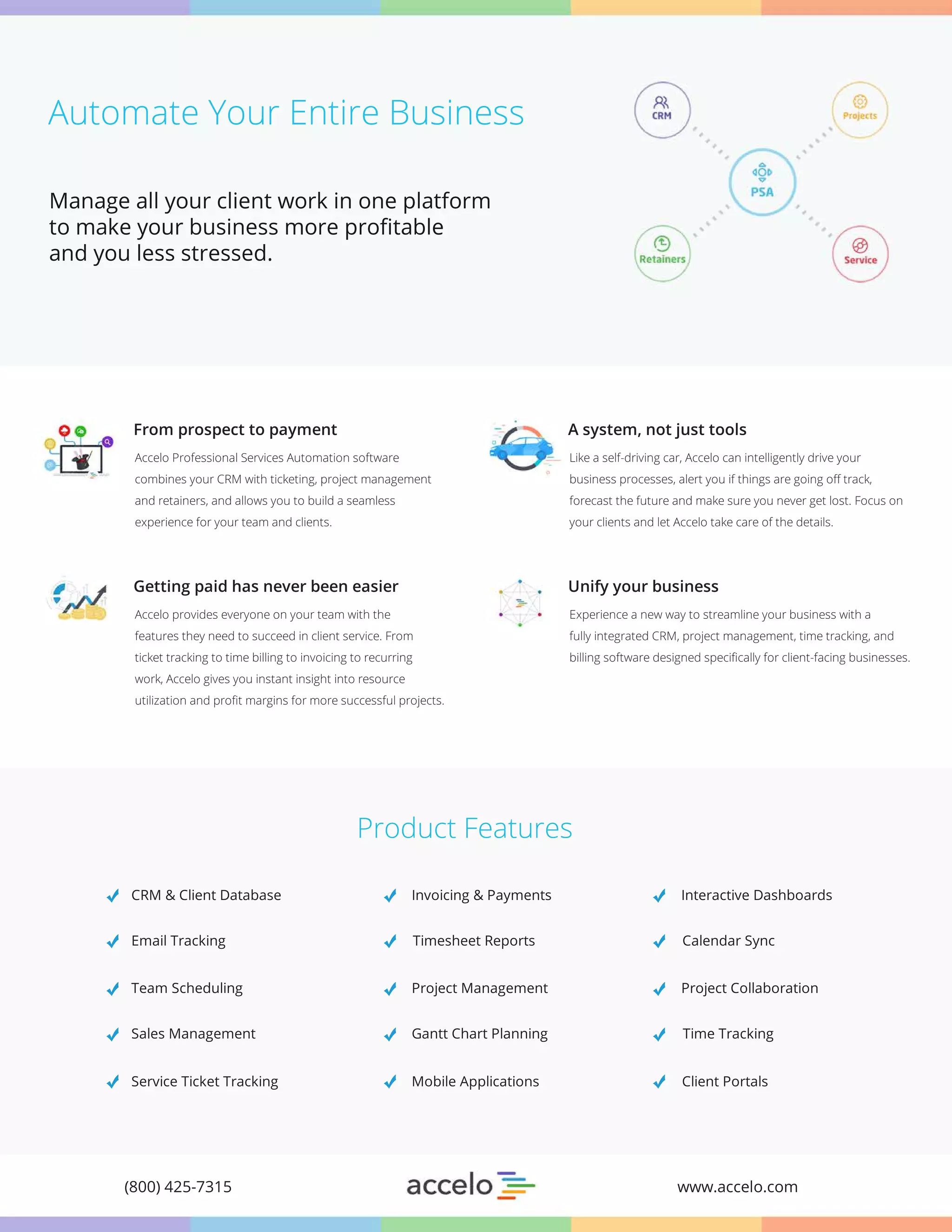 Accelo Overview | PDF