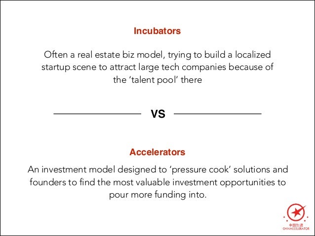 incubator vs accelerator incubator vs accelerator