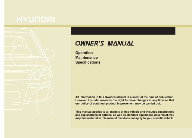 Accent 2015 workshop manual | PDF