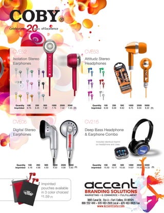 Accent Ear Buds