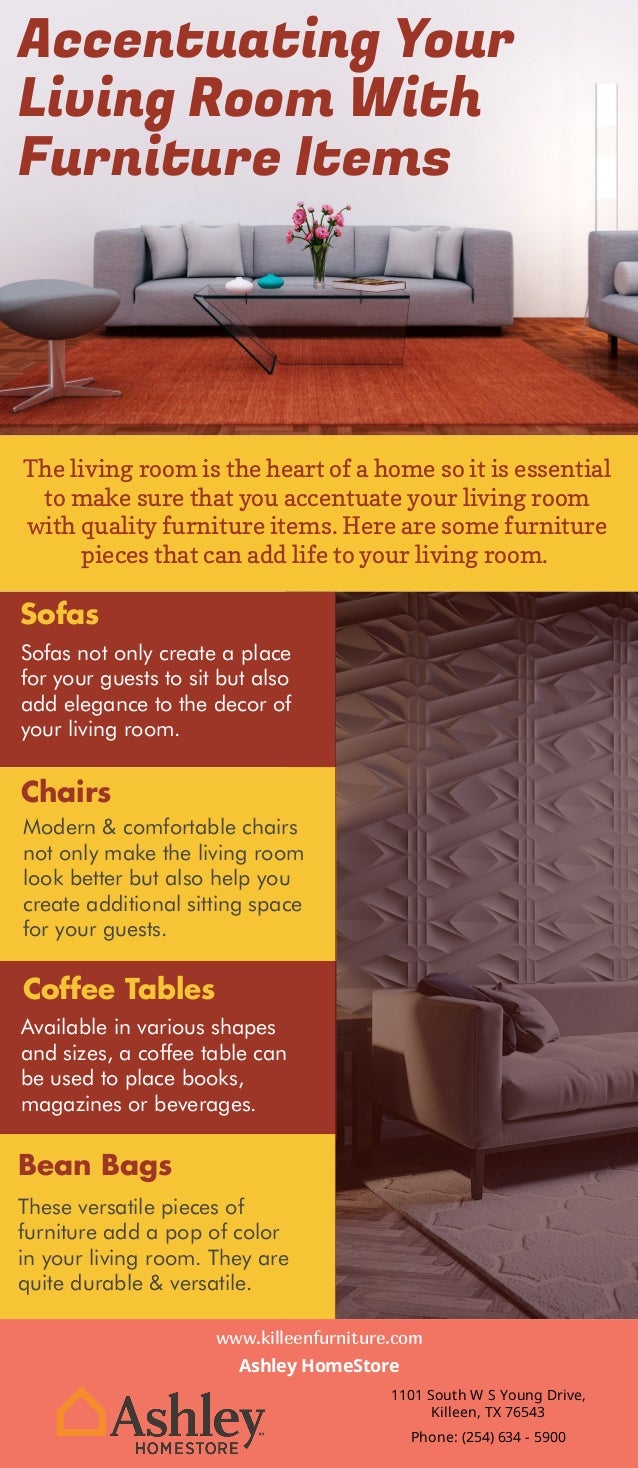 Accentuating Your Living Room With Furniture Items Ashley