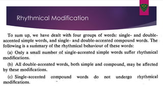 Rhythmical Modification
 