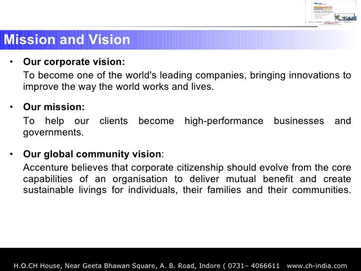 Accenture Organisation Profile