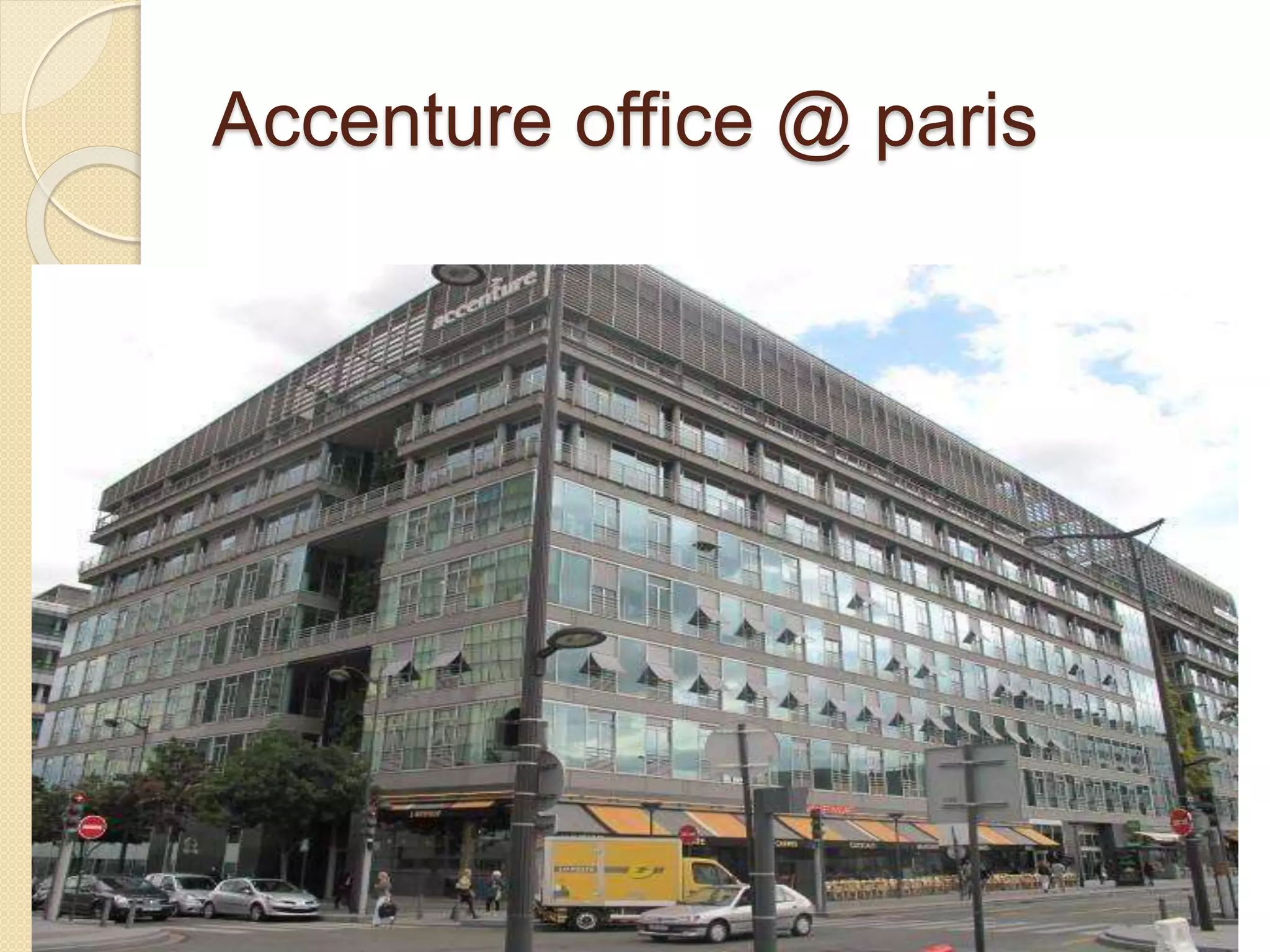 Accenture office @ paris 
 