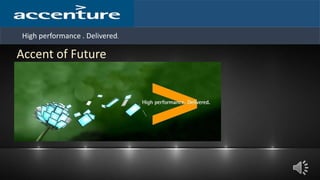High performance . Delivered.
Accent of Future
 